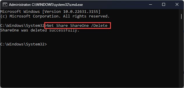 How to View, Create, and Delete Network Shares Using Command Prompt