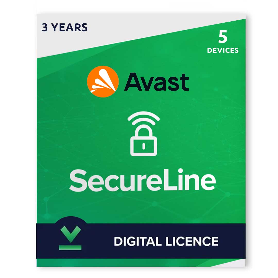 [Key] Avast SecureLine VPN 5 Devices 3 Years Subscription