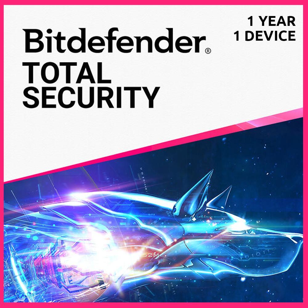 [Key] Bitdefender total security 1 Year 2 Devices Activation (the US Only)