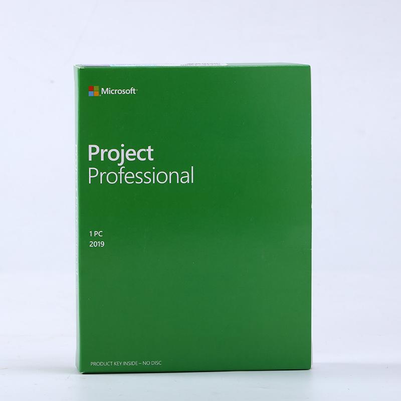 Microsoft Project Professional 2019 1PC Activation + Retail Keycard