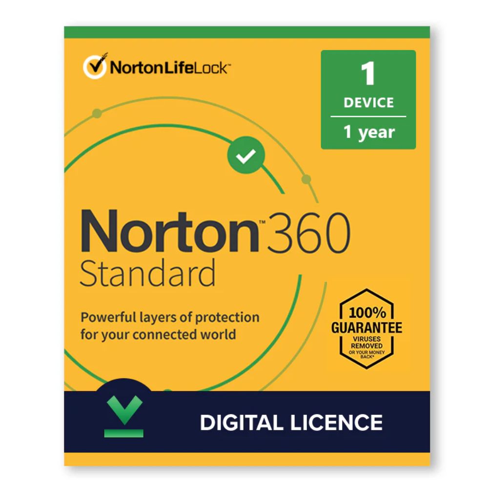 Norton 360 Standard | 1 User 1 Year Activation