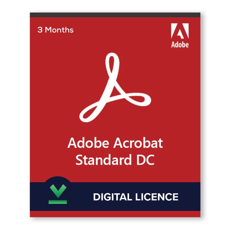 Adobe Acrobat Standard DC | 3 Months Key