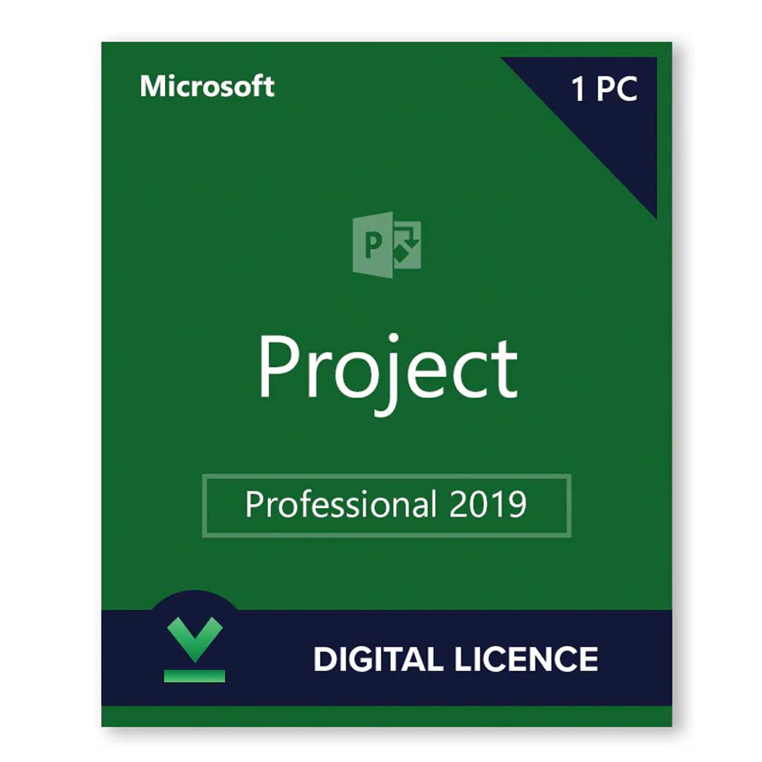 [Retail] Microsoft Project 2019 Professional Activates 1PC (Onetime)