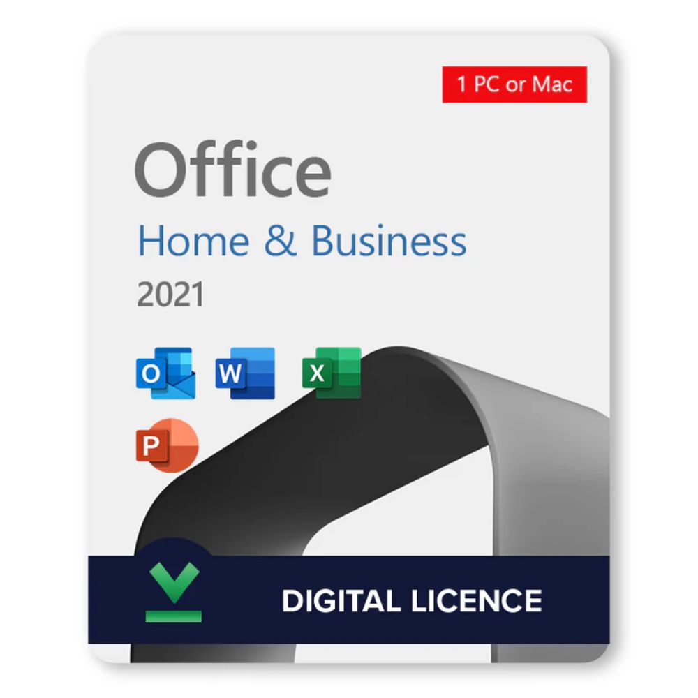 Microsoft Office 2021 Home and Business PC/Mac Activation (Transferable)