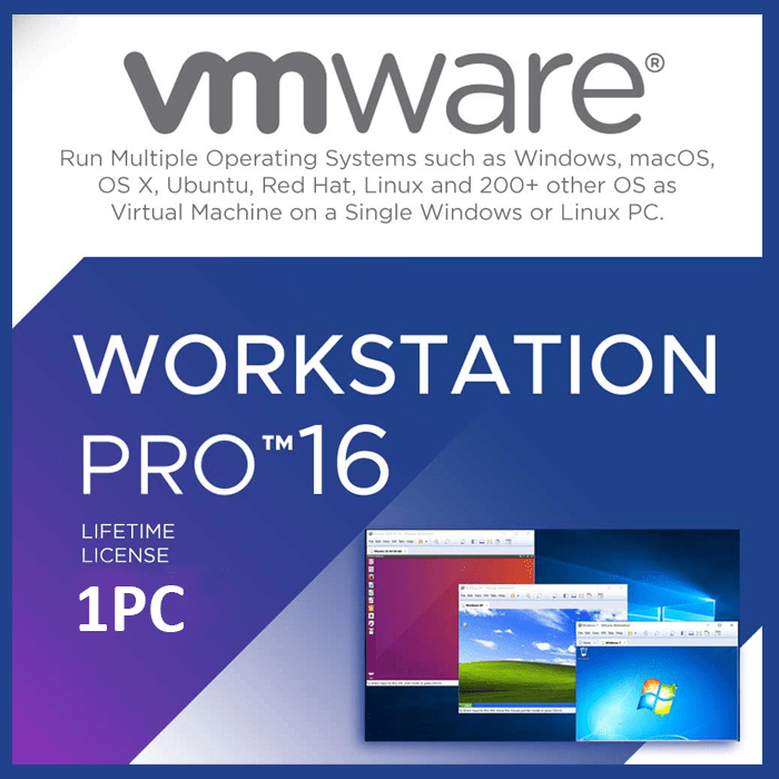 [Key] VMWare Workstation Pro 16 Lifetime for 1 PC
