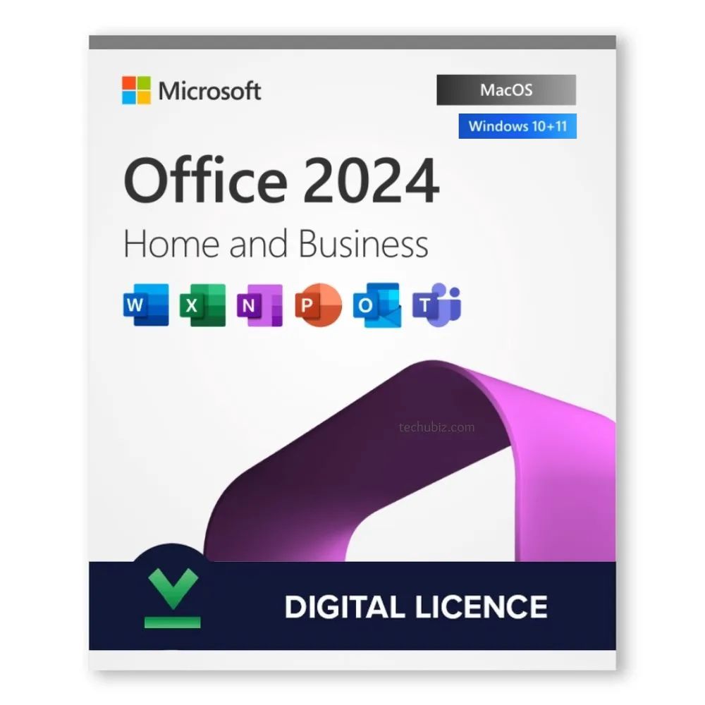[Retail] Microsoft Office 2024 Home & Business for 2PC Activaiton