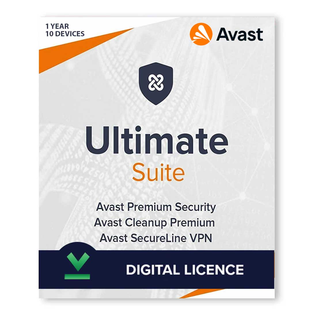 [Key] Avast Ultimate Suite (10 Devices | 1 Year) Activation