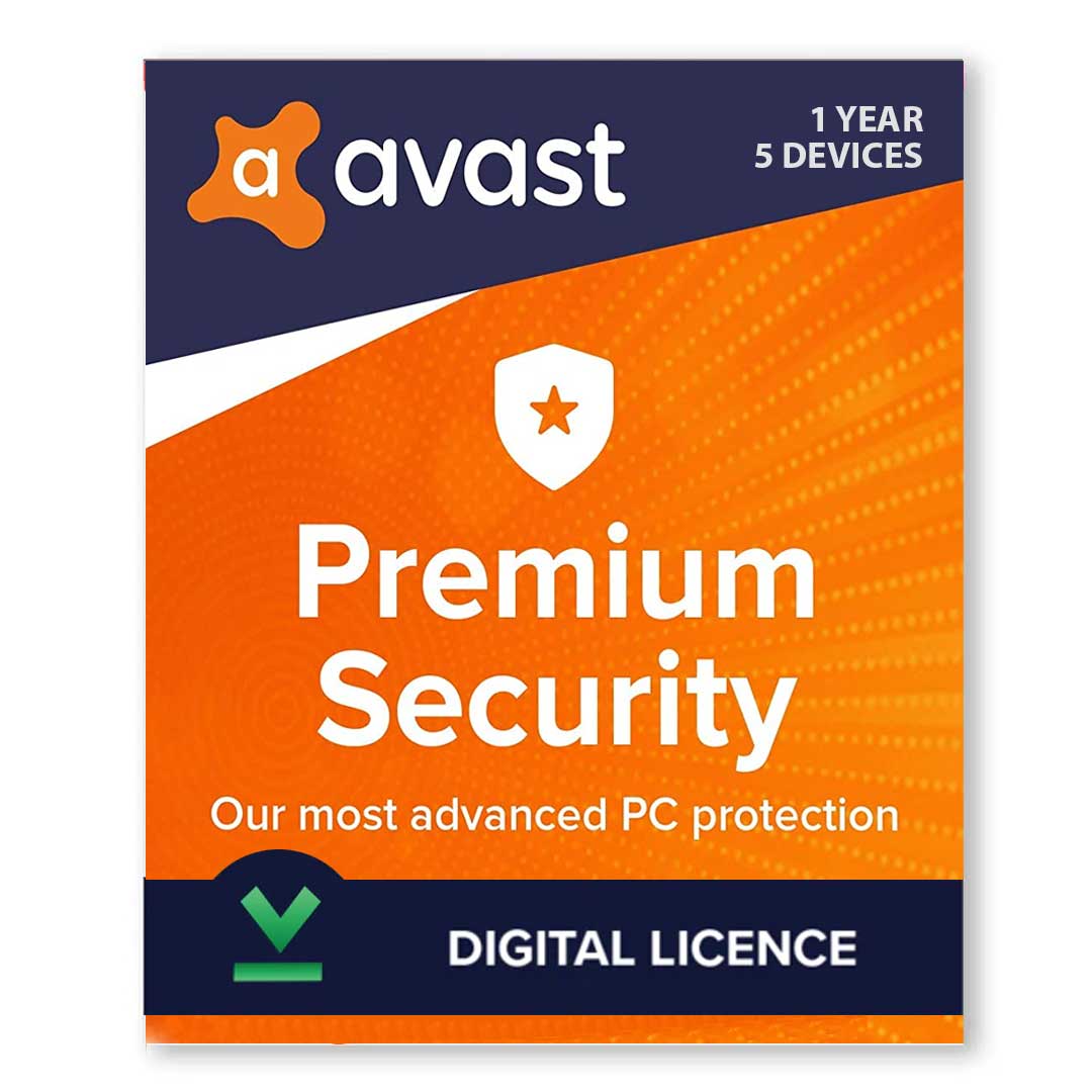 Avast Internet Security (5 User | 1 Year) Activation