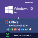 Windows 10 Pro + Microsoft Office 2016 Professional Bundle - Digital Licenses 1PC (Lifetime) - Image 2
