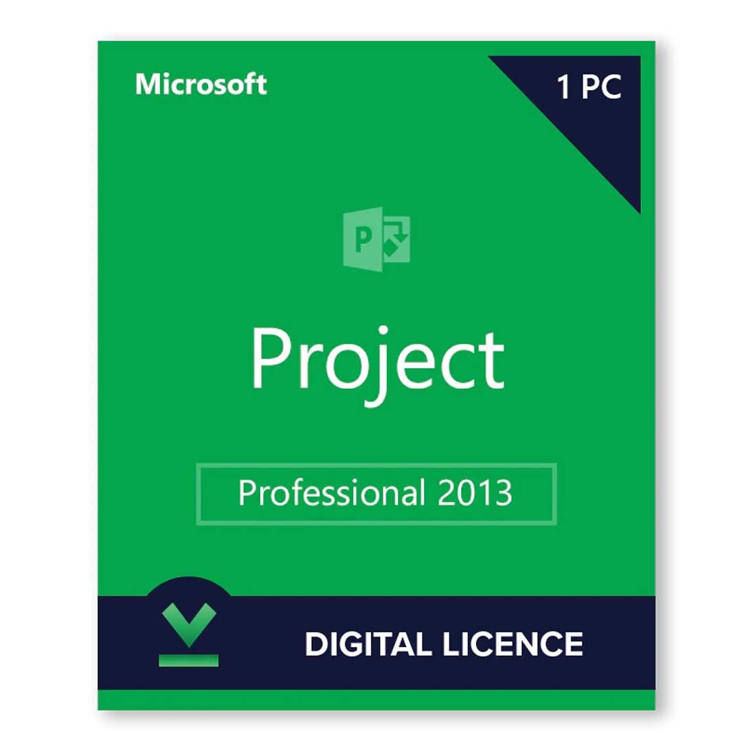 Project 2013 Professional Activates 1 PC Online or Phone